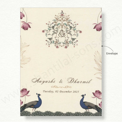 Exquisite Pichwai Art: Theme-Based Concept Card | SS - 8016 A