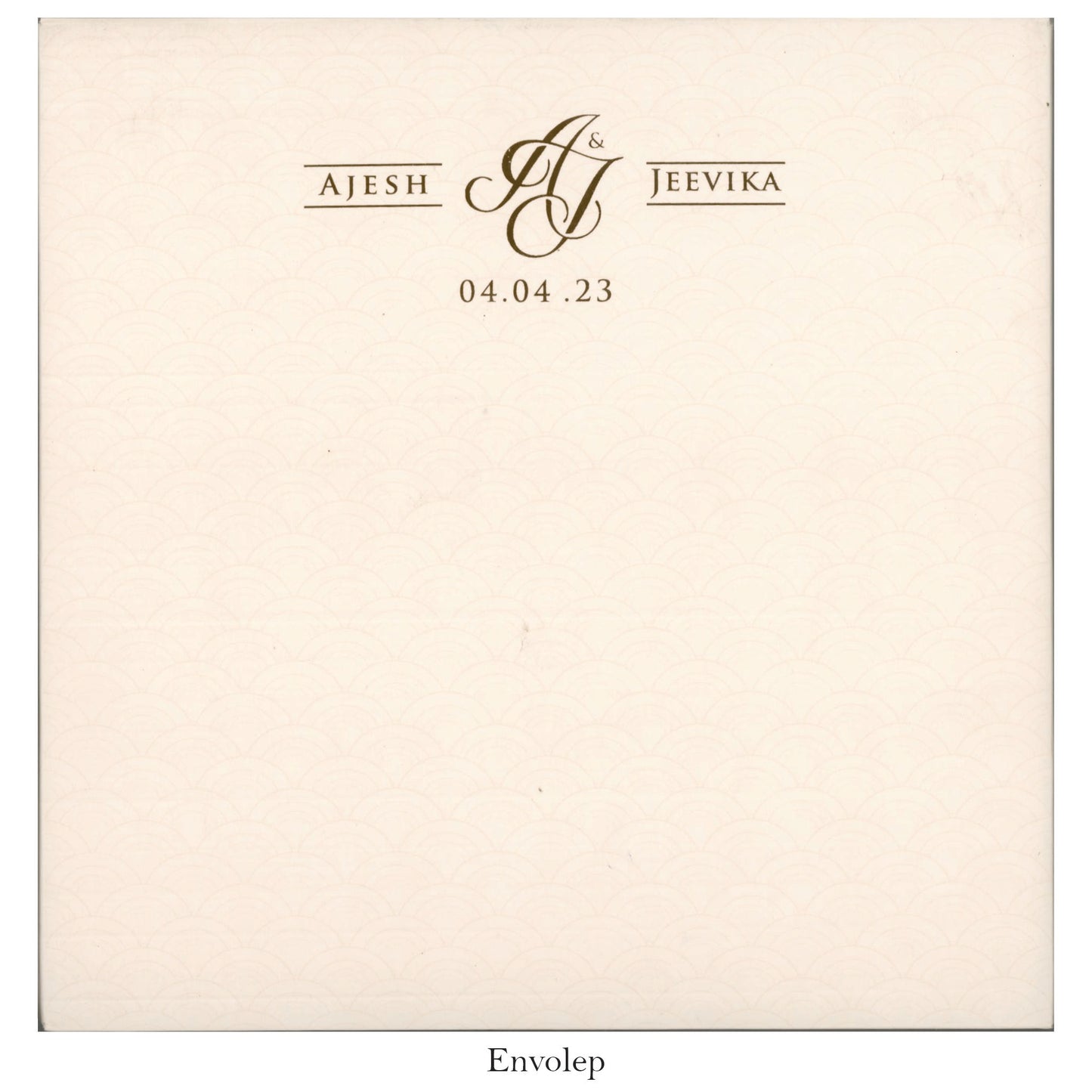 Traditional Designer Wedding Card | SS - 5015 D