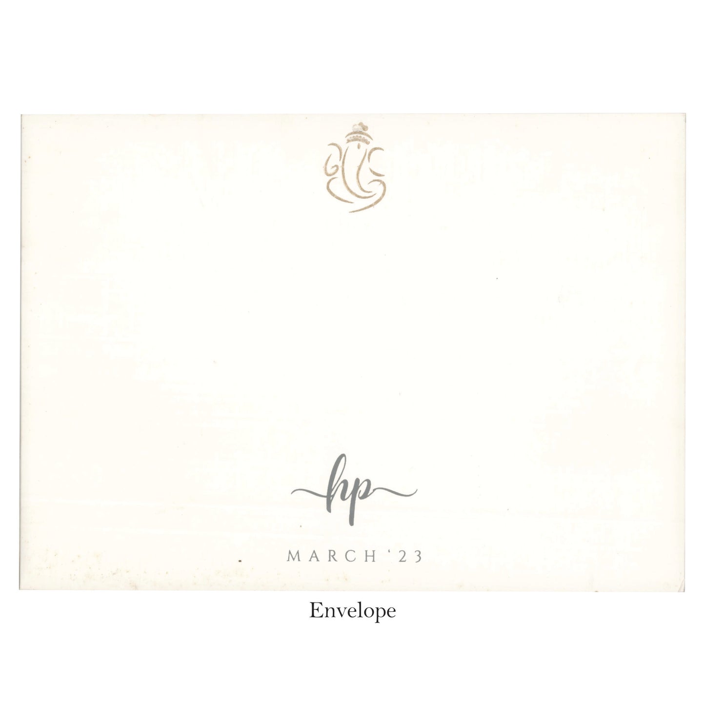 Royal Wedding Card with touch of Gold | SS - 8040