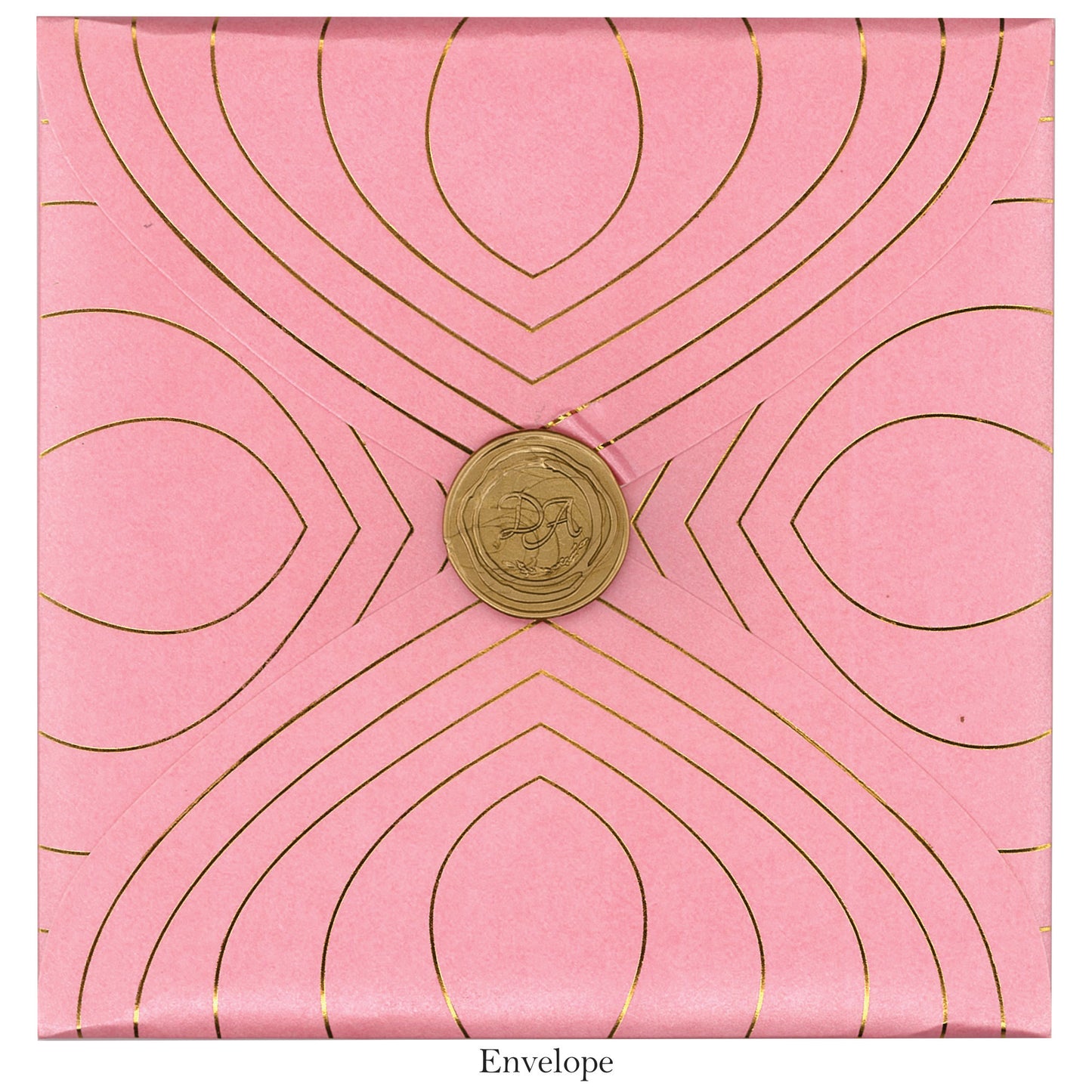 Petal Shaped Creative Wedding Invitation |  SS - 8020