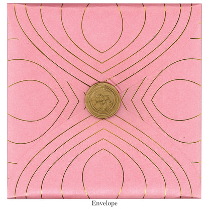 Petal Shaped Creative Wedding Invitation |  SS - 8020
