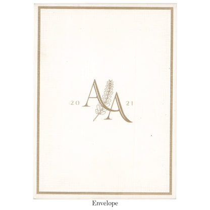 Designer Elegant Wedding Invitation | SS - 8037