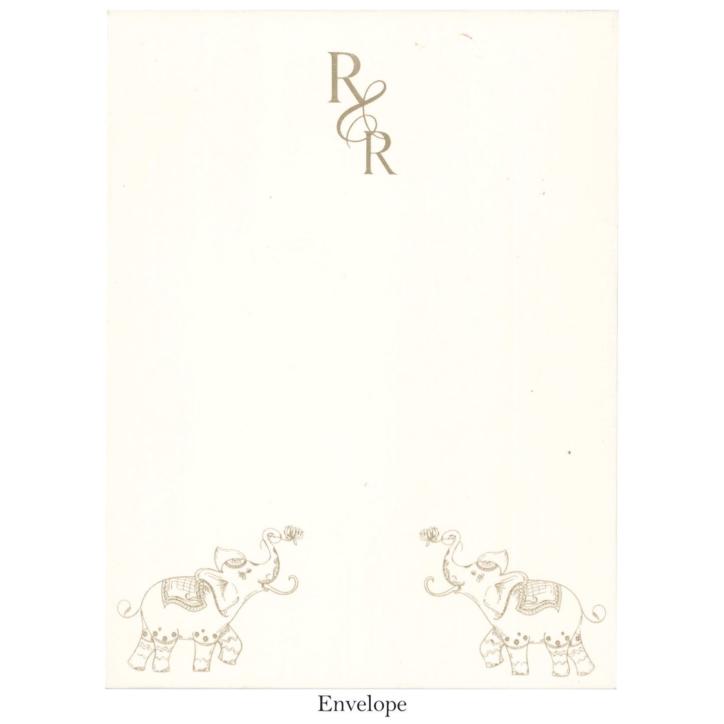 Classic Elegance: Wax-Sealed Wedding Cards | SS - 8007