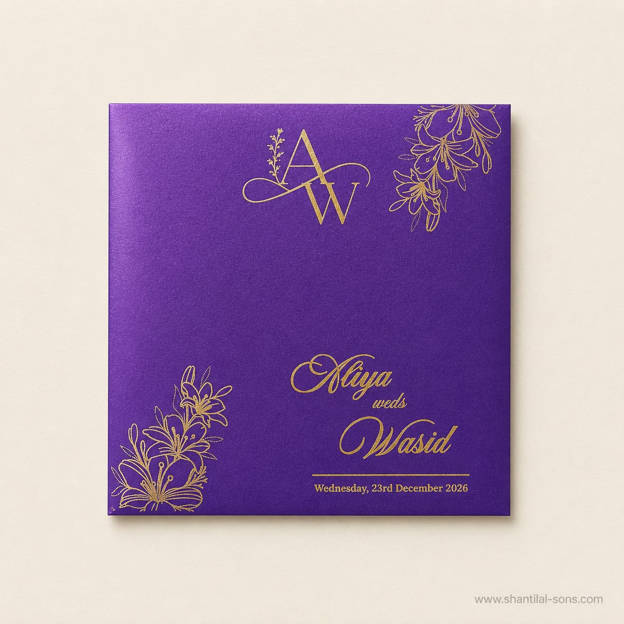 Heritage Wedding Invitation |SS-2033