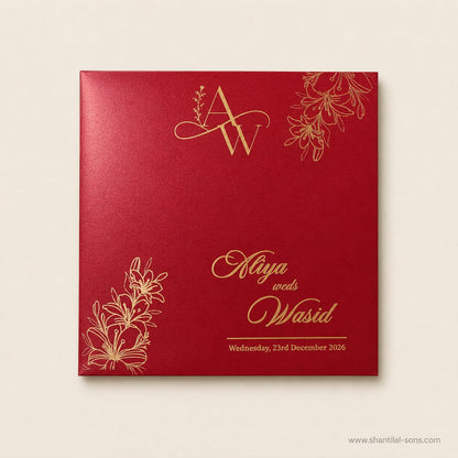 Premium Floral Invitation |SS-2024