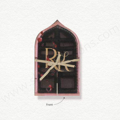 Designer Jaipur Theme Based Wedding Card | SS - 80160