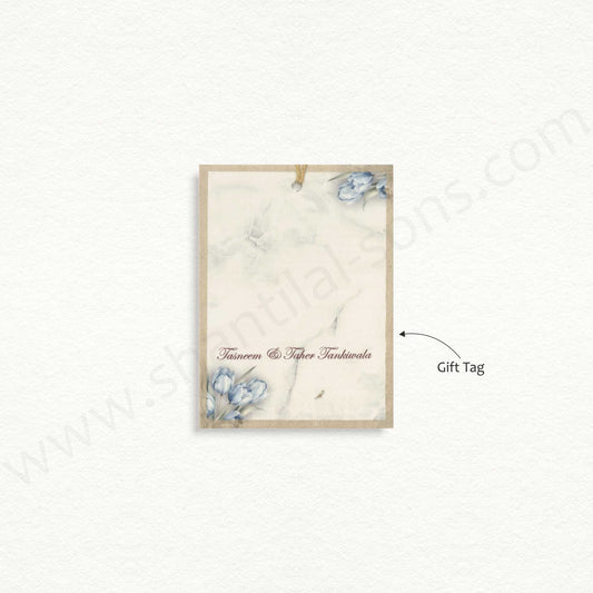 Designer Floral Gift Tag | GT - 7