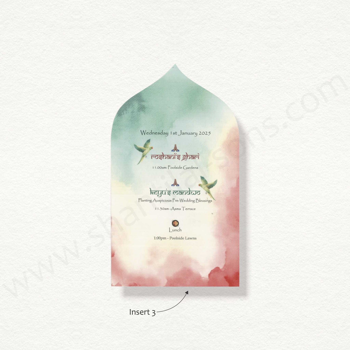 Designer Jaipur Theme Based Wedding Card | SS - 80160