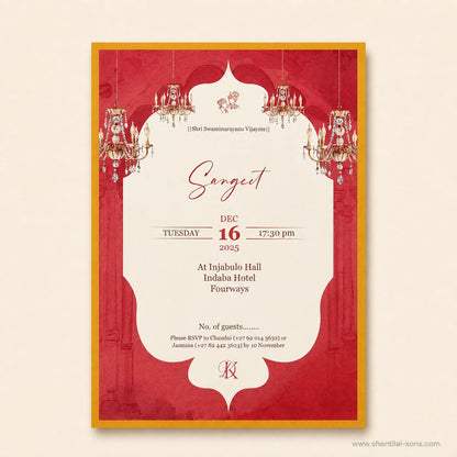 Heritage Wedding Invitation | SS-80175