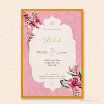 Heritage Wedding Invitation | SS-80175