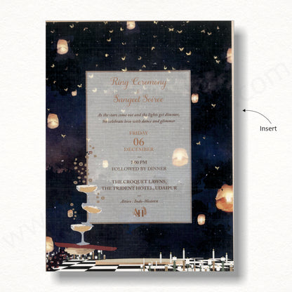 Rajasthani Royal Wedding Invitation | SS-8129
