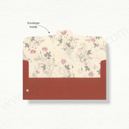 Designer Floral Cash Envelope | G - 88