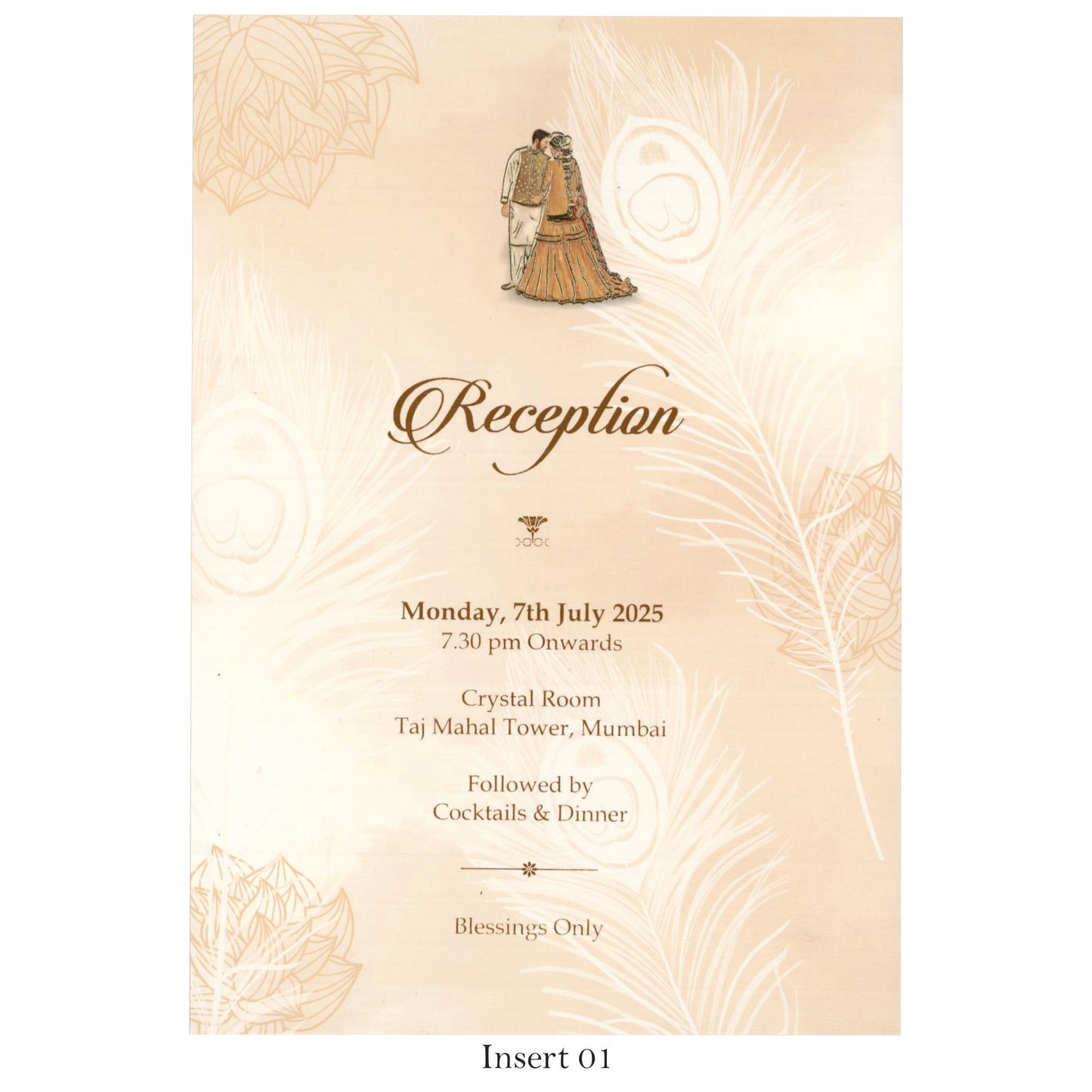 Designer Wedding Card | SS - 5006 D