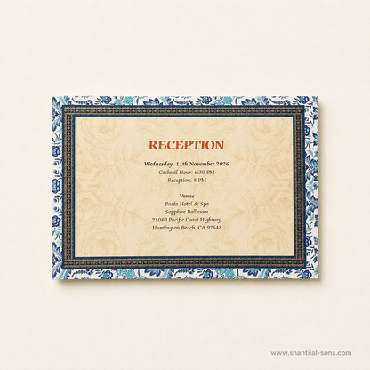 Rustic Wedding Invitation | SS - 2052