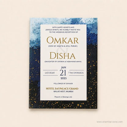 Elegant Watercolour Invitation |SS - 9037