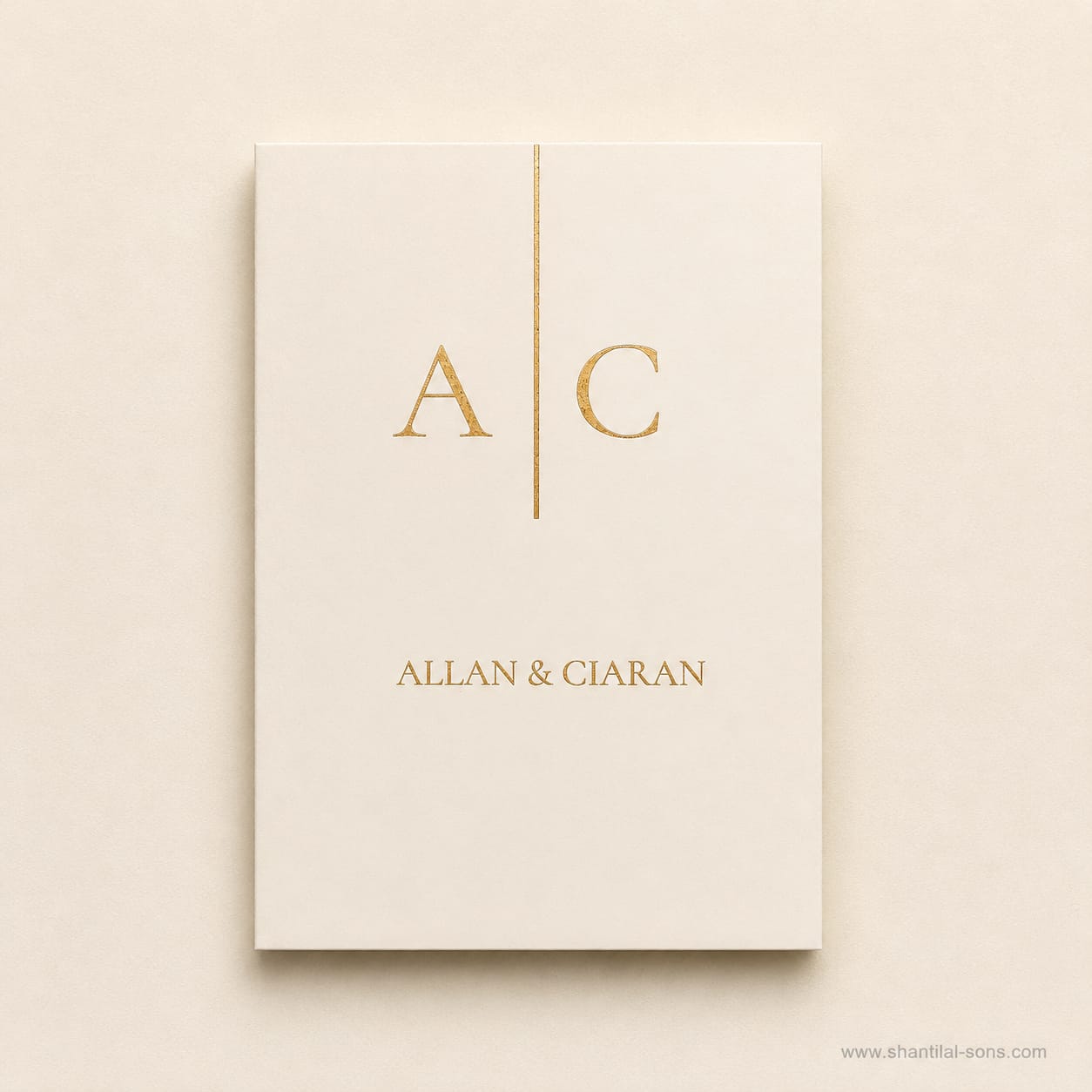 Minimal Modern Wedding Invitation | SS-2032