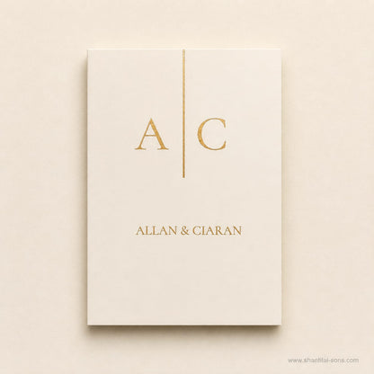 Minimal Modern Wedding Invitation | SS-2032