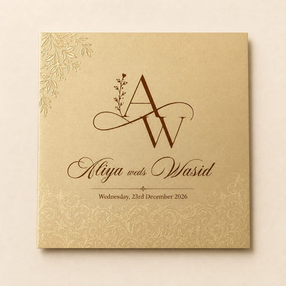 Elegant Wedding Invitation |SS-2022