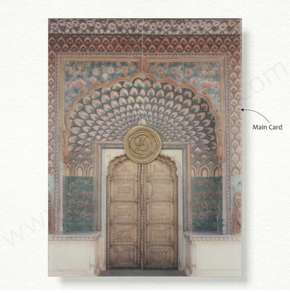 Exquisite Pichwai Art: Theme-Based Concept Card | SS - 8016 A