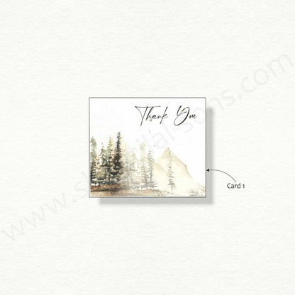 Designer Thank You Card | R - 6