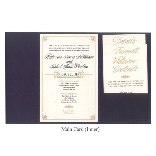 Elegant Wedding Invitation | SS - 9025