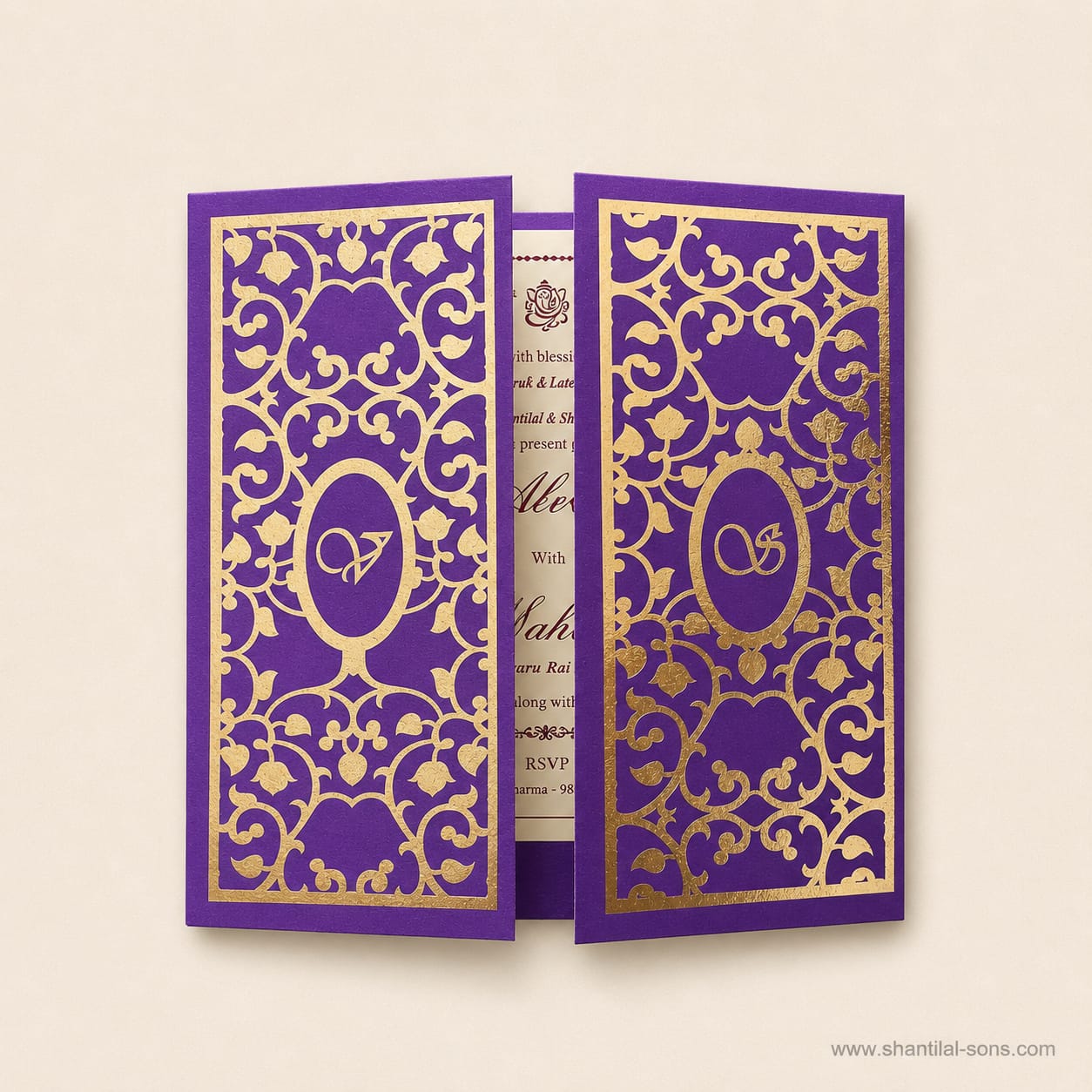 Heritage Wedding Invitation |SS-2033