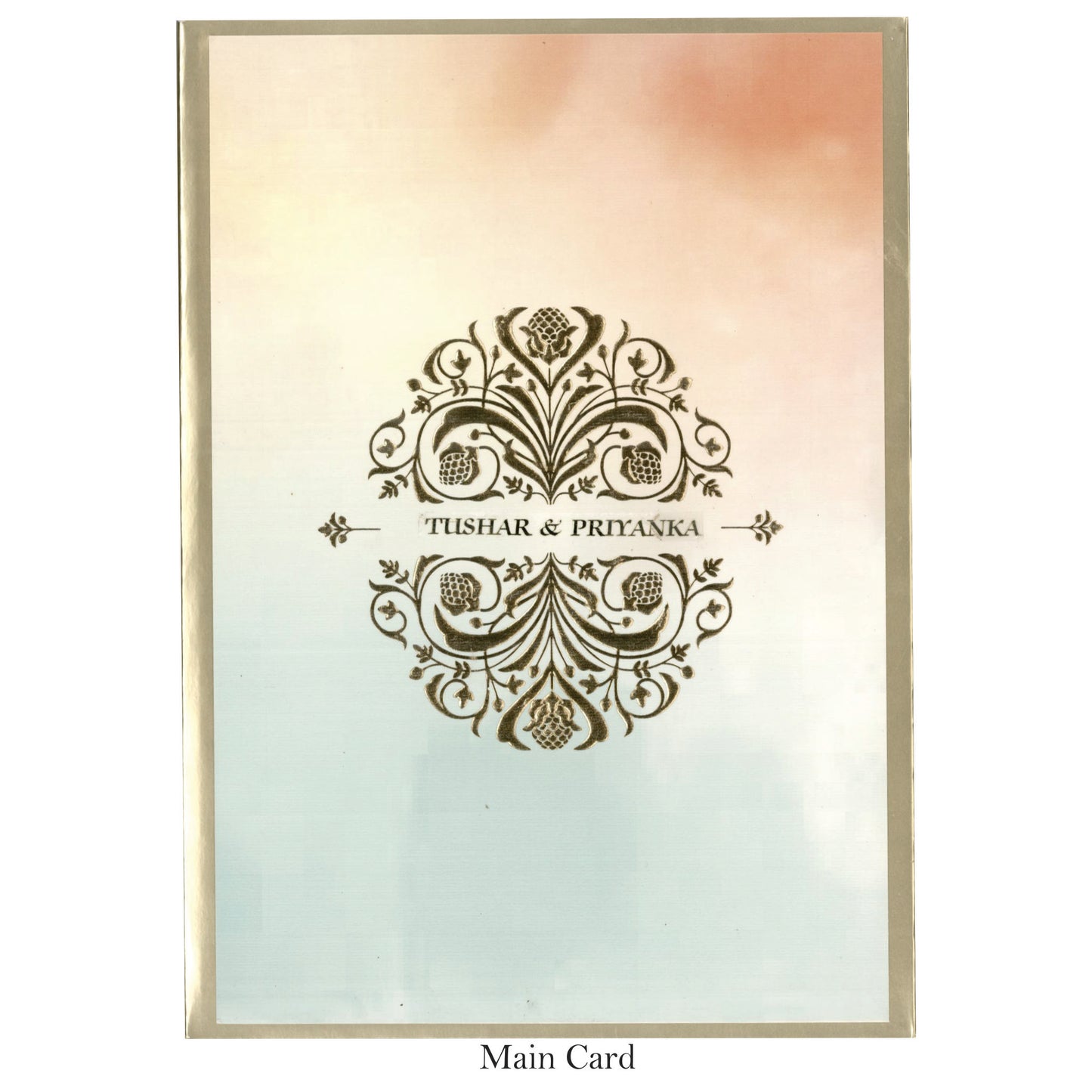 Designer Wedding Card | SS - 5006 D