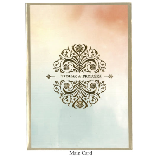 Designer Wedding Card | SS - 5006 D