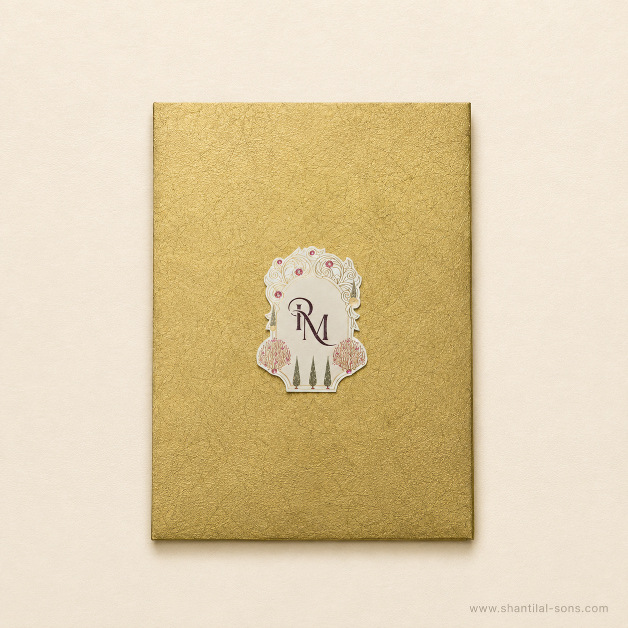 Luxury Royal Wedding Invitation |SS-2005
