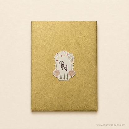 Luxury Royal Wedding Invitation |SS-2005
