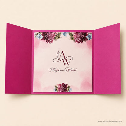 Floral Wedding Invitation|SS-2025