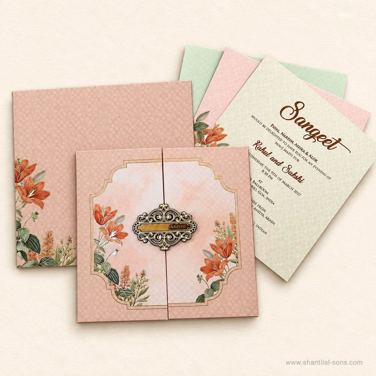 Royal Wedding Invitation | SS - 1004