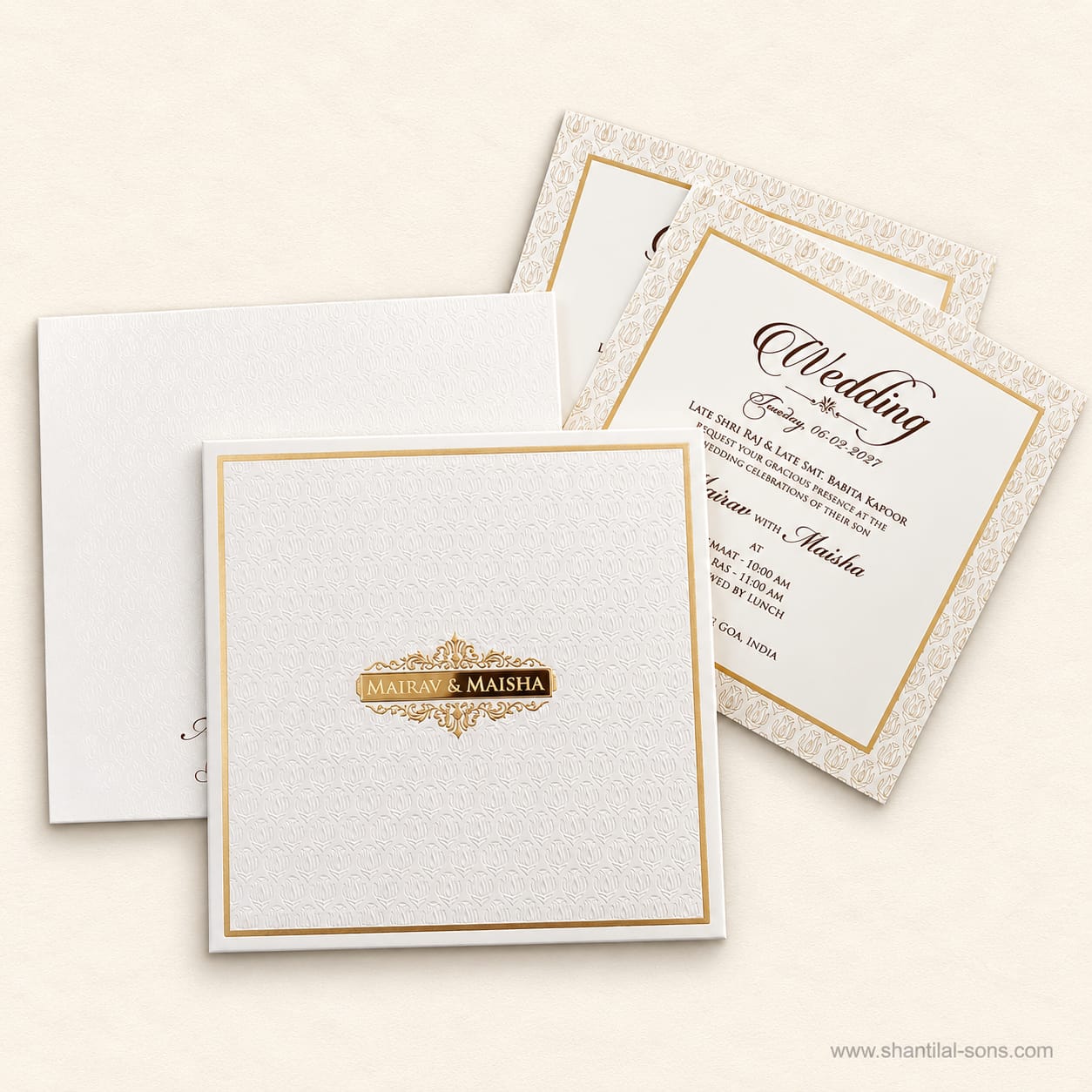 Minimal Wedding Invitation | SS - 1006