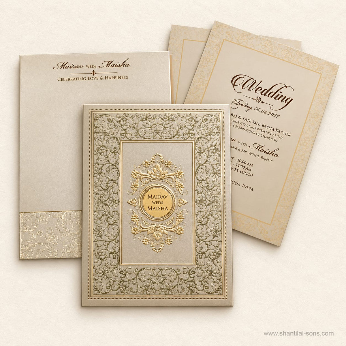 Minimal Wedding Invitation | SS - 1008