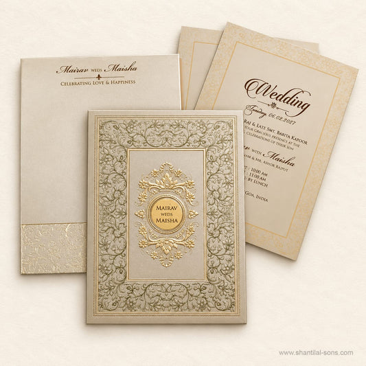 Minimal Wedding Invitation | SS - 1008