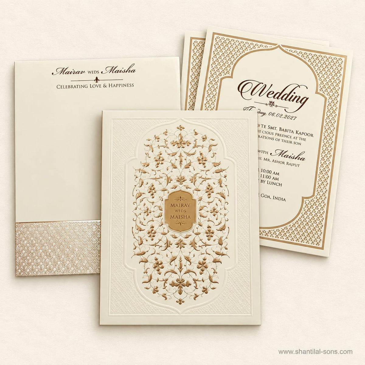 Minimal Wedding Invitation | SS - 1011