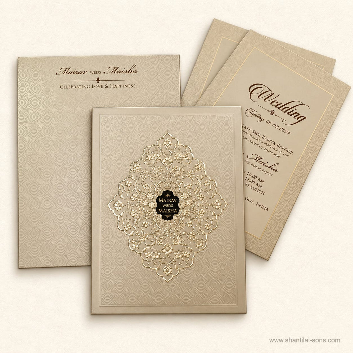 Minimal Wedding Invitation | SS - 1012
