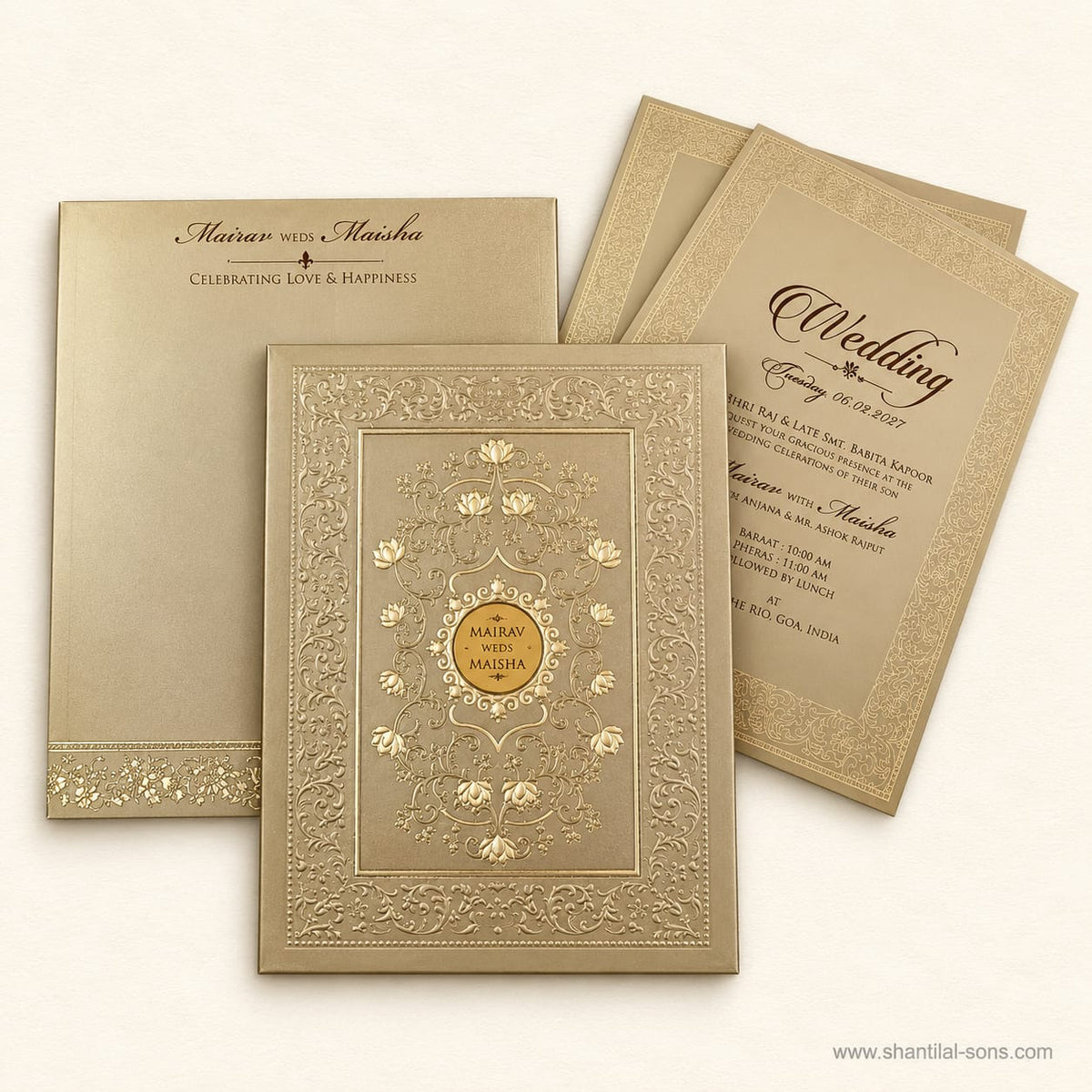 Minimal Wedding Invitation | SS - 1014