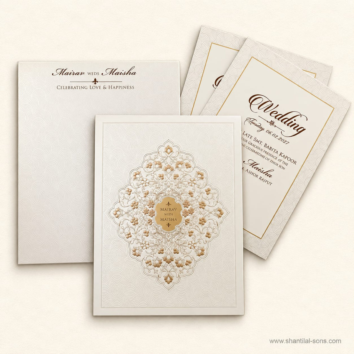 Minimal Wedding Invitation | SS - 1015