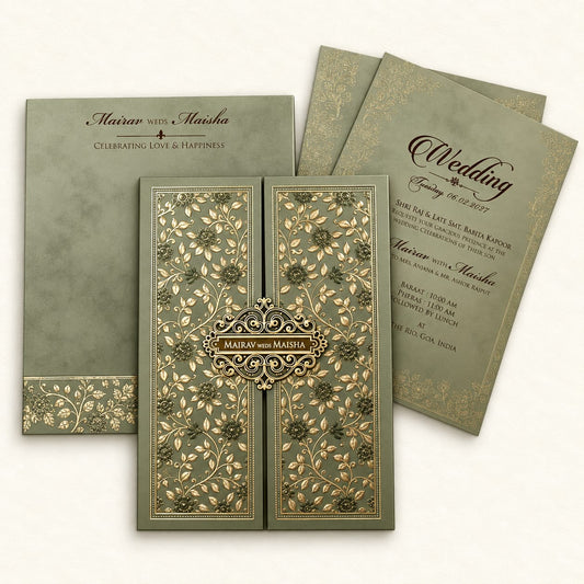 Minimal Wedding Invitation | SS - 1016
