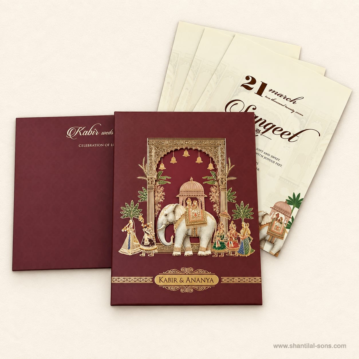 Royal Wedding Invitation | SS - 1026