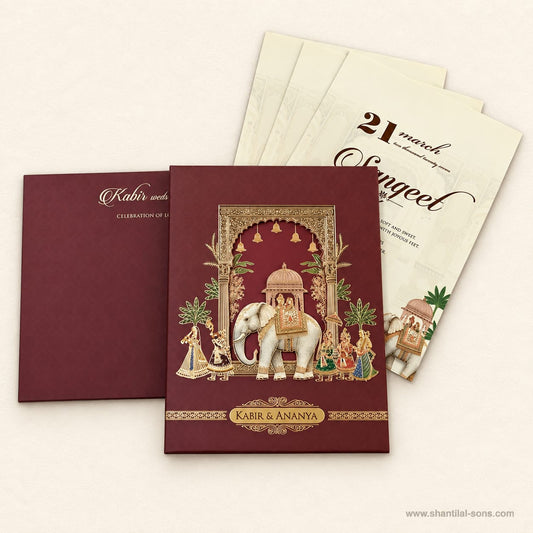 Royal Wedding Invitation | SS - 1026