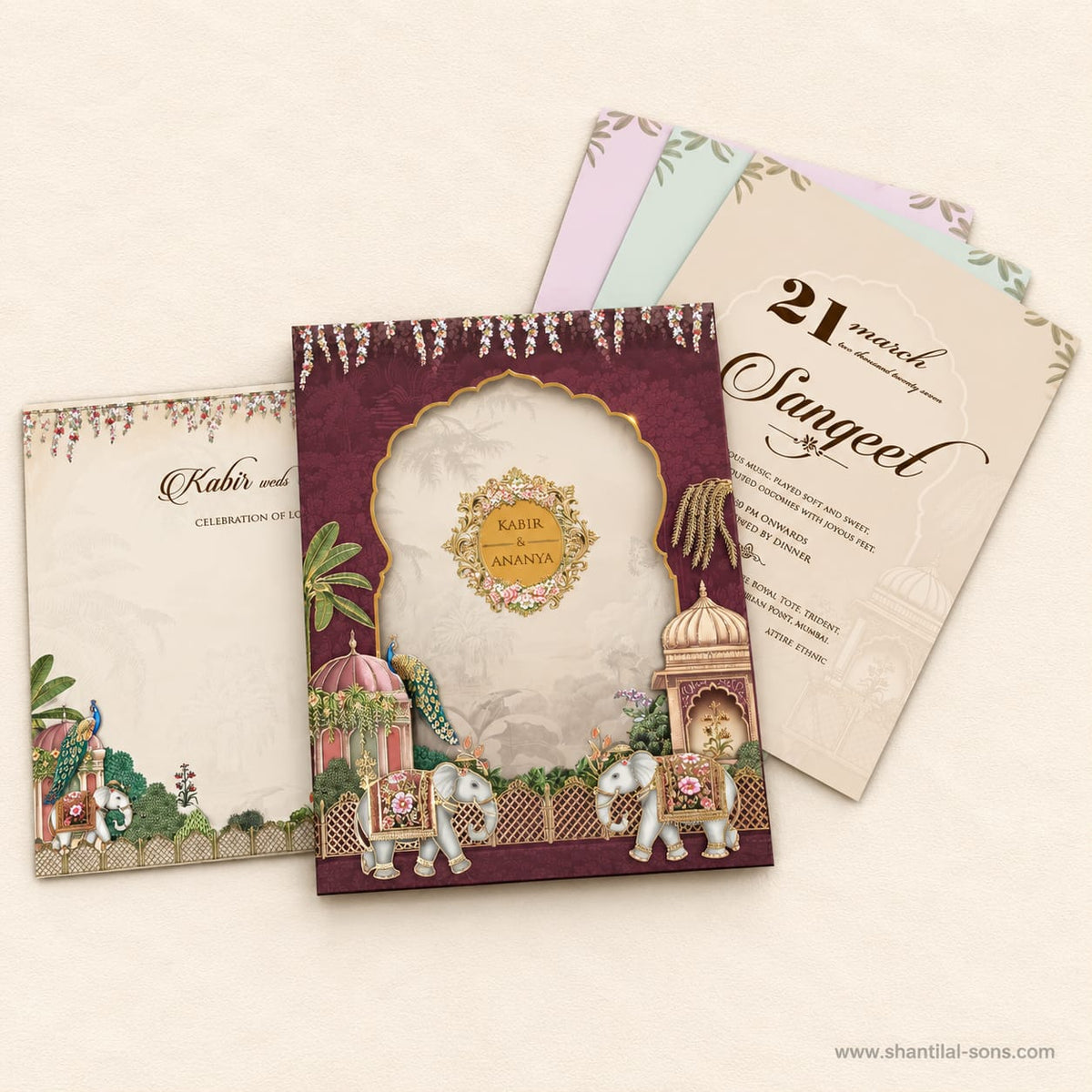 Royal Wedding Invitation | SS - 1028