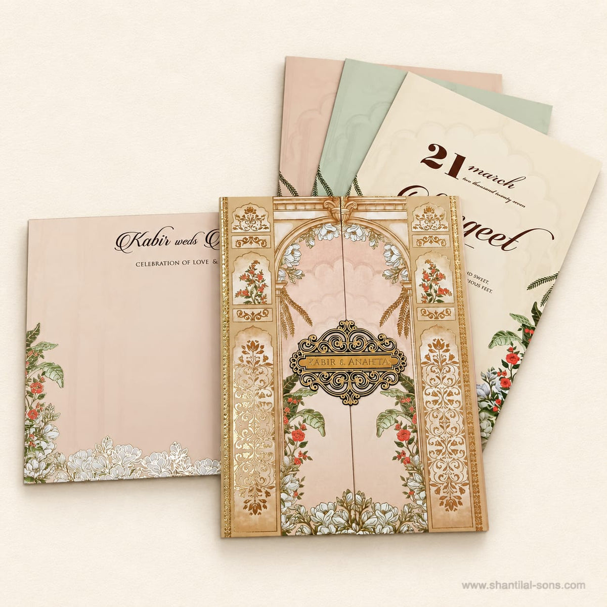 Floral Wedding Invitation | SS - 1033