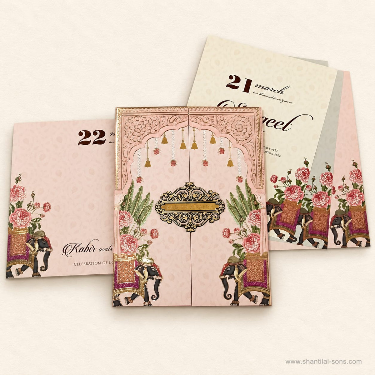 Elegant Wedding Invitation | SS - 1036