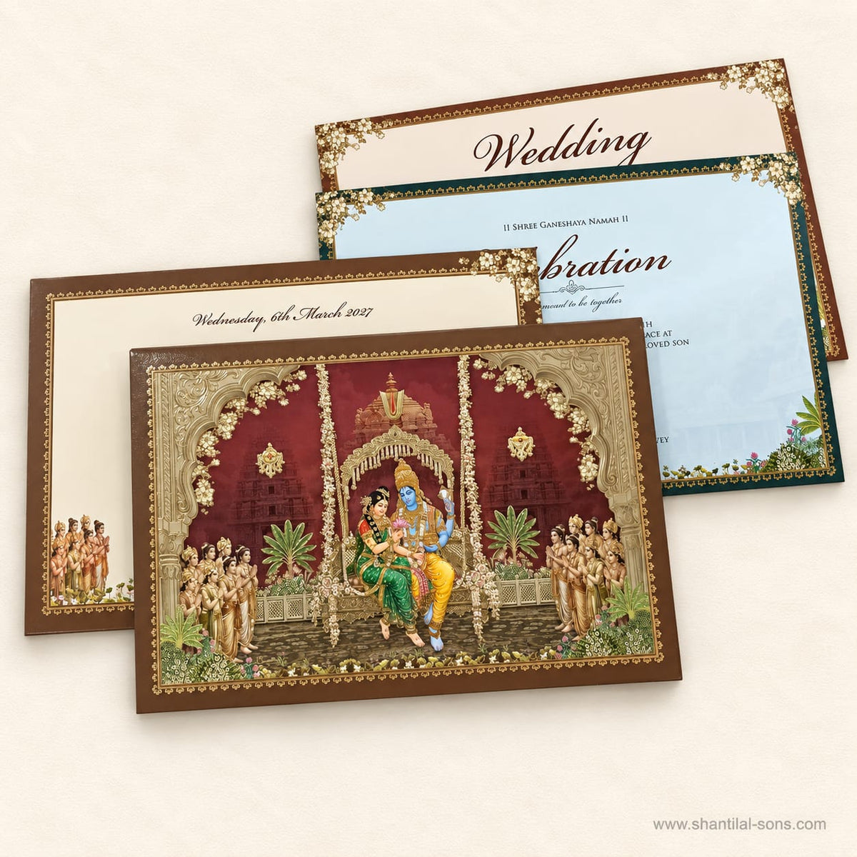 Traditional Wedding Invitation  | SS - 1037