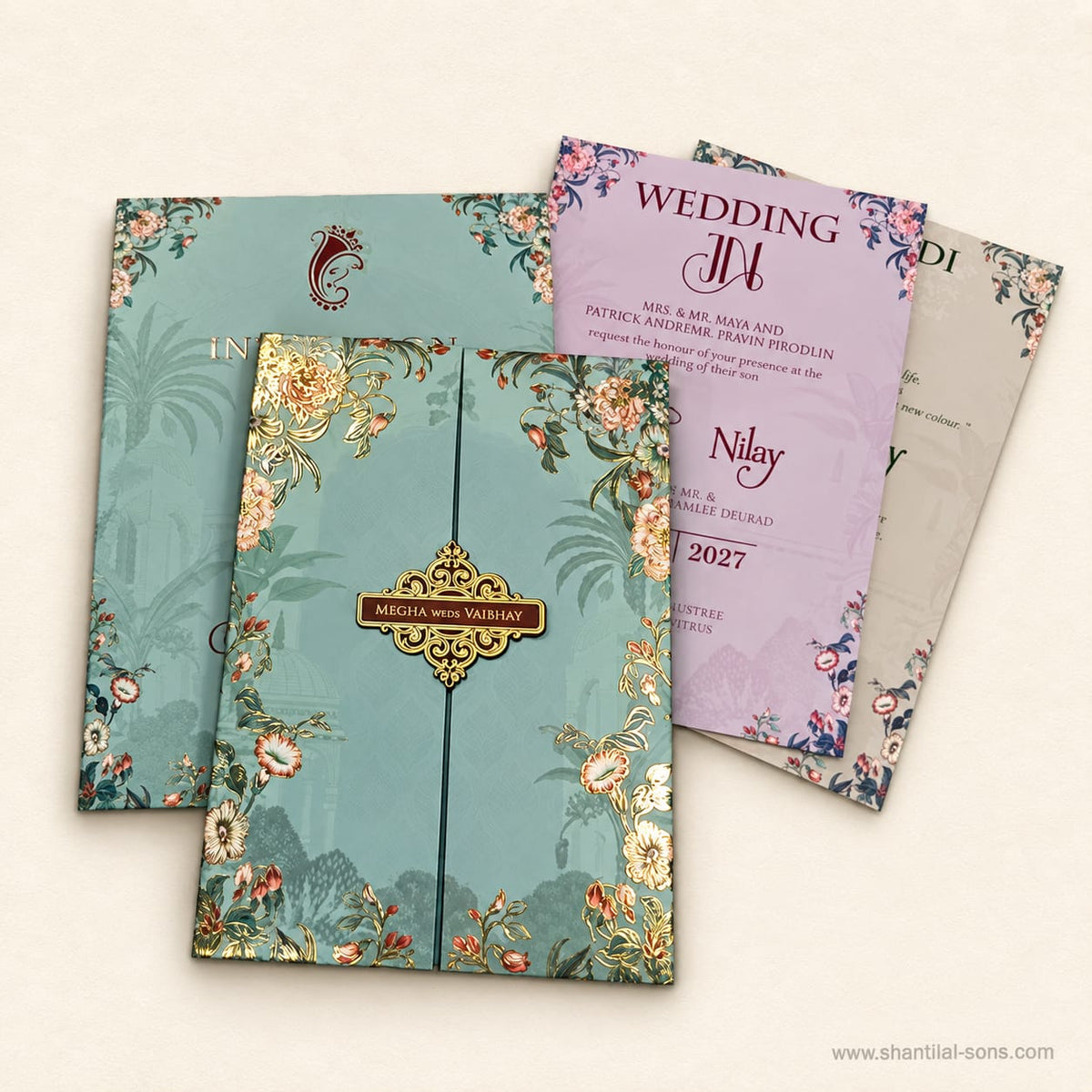 Elegant Wedding Invitation | SS - 104