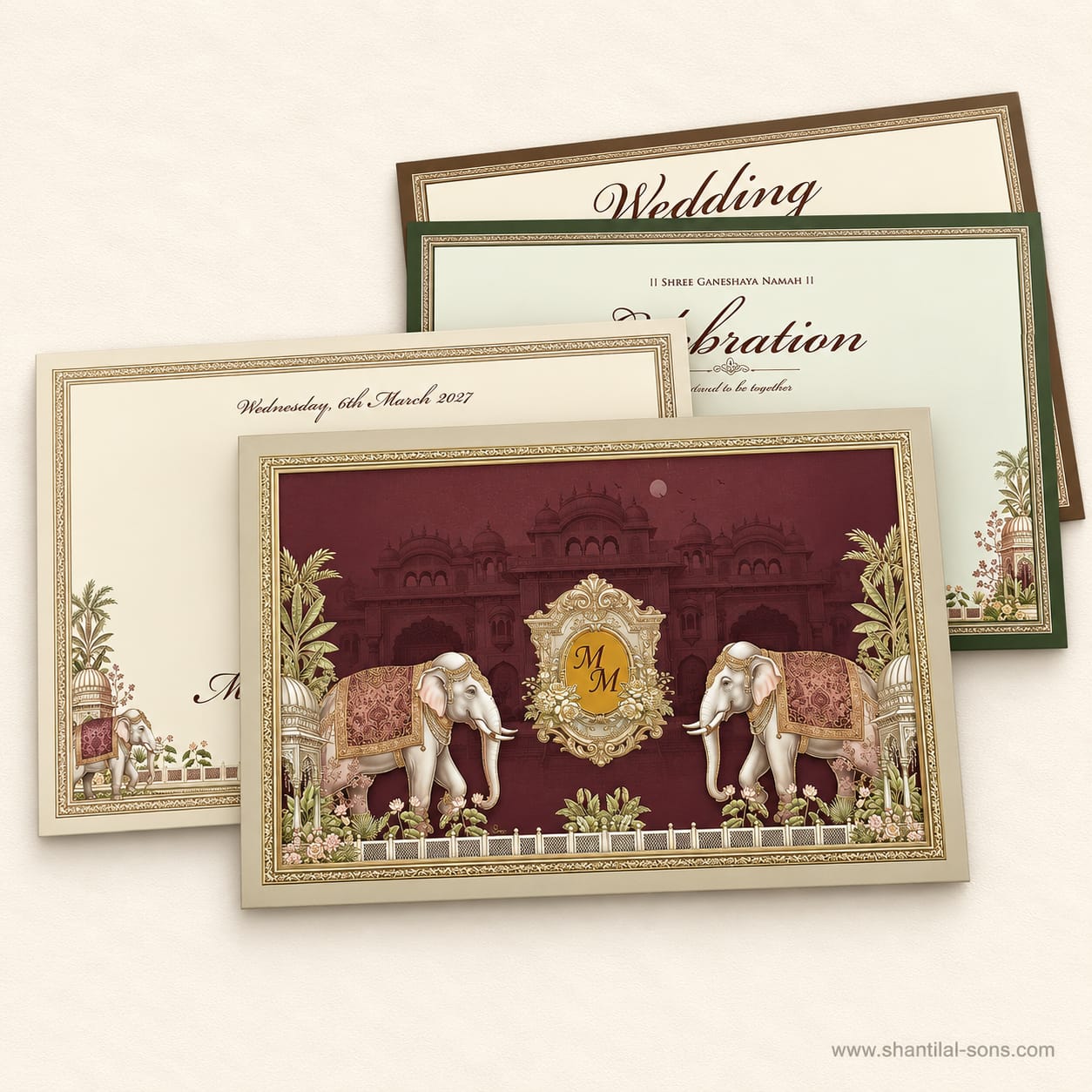 Traditional Wedding Invitation | SS - 1040