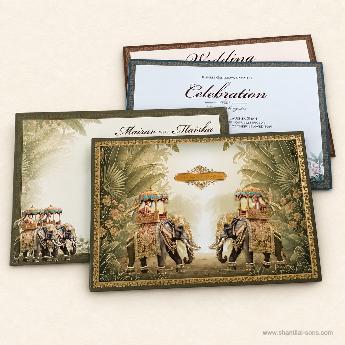 Traditional Wedding Invitation | SS - 1041