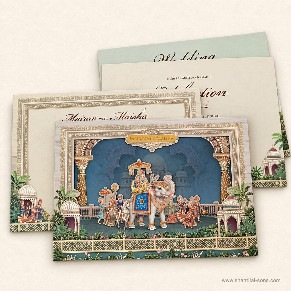 Traditional Wedding Invitation | SS - 1043
